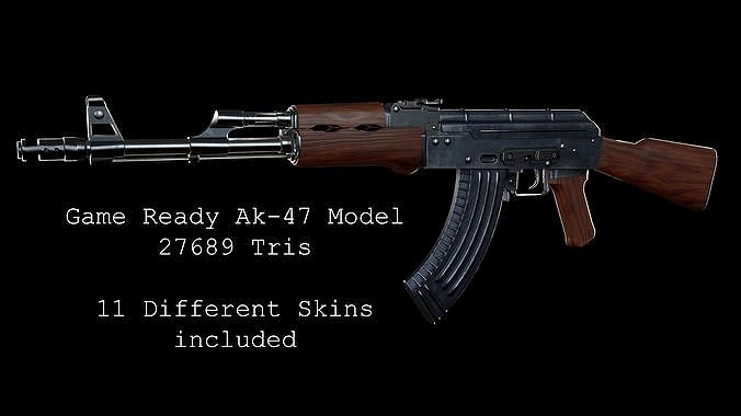 Ak-47 with 11 skins