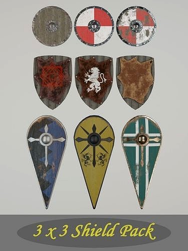 Medieval Shield Bundle