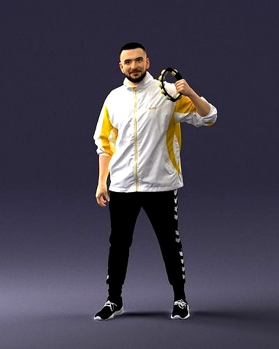 Musician tambourine 0118-4