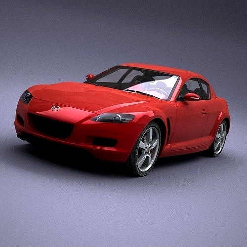 Mazda RX8 model in Lightwave 3D