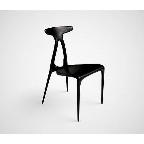 Alpha Dining Chair ebonised oak