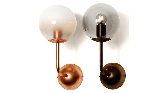 Cangini and Tucci Scarlett Wall Lamp