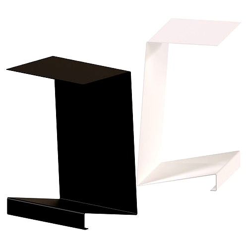 Zigzag end table with colors By Trica