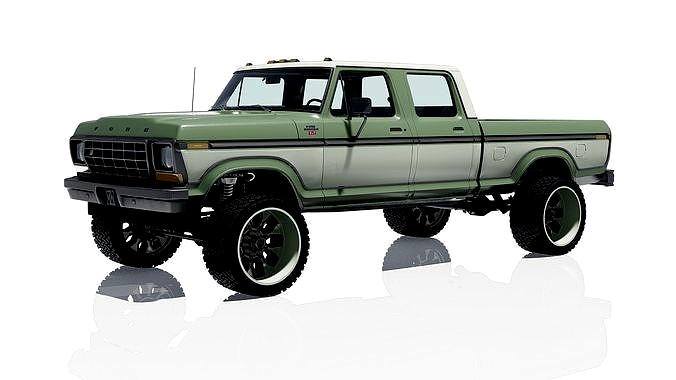 1978 F-250 Ranger XLT Crew Cab Green