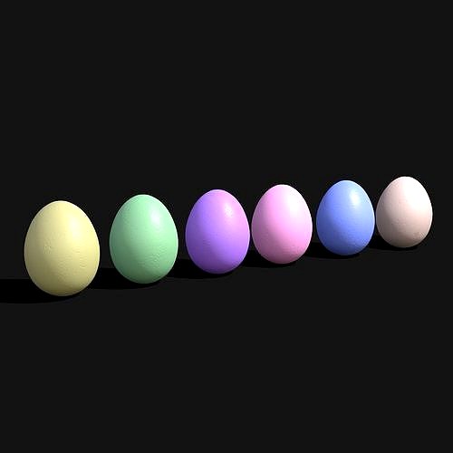 Easter Eggs Light Colors
