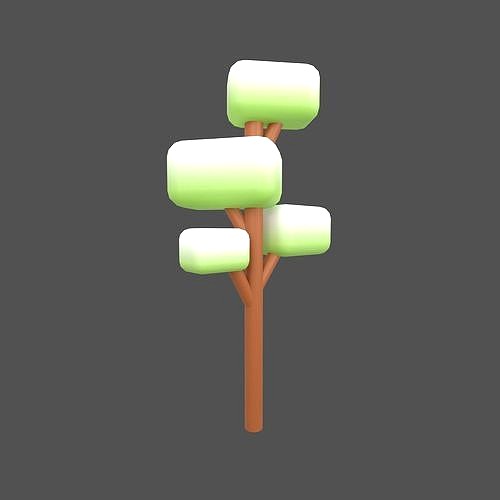 Cartoon Tree v1 005