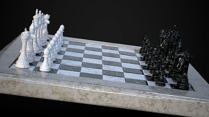 Chess Board Marble