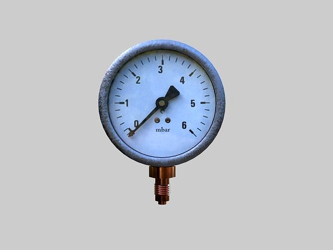 Manometer 3d model