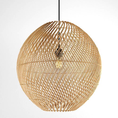 Java Round Lamp Shade