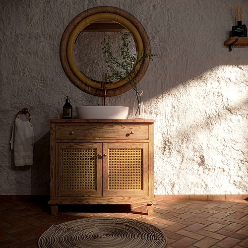 Rustic Bathroom