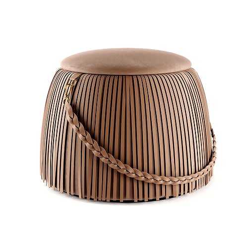 Ribbon Jetclass Pouf