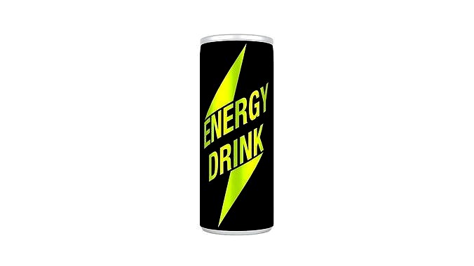 Energy Drink Can Soda Soft Drink Can