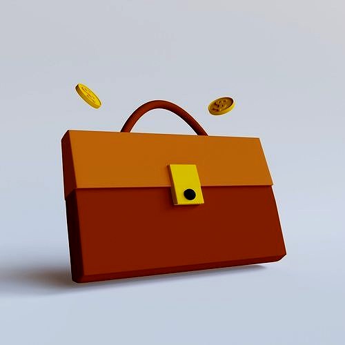 Bills financial in 3d Icon