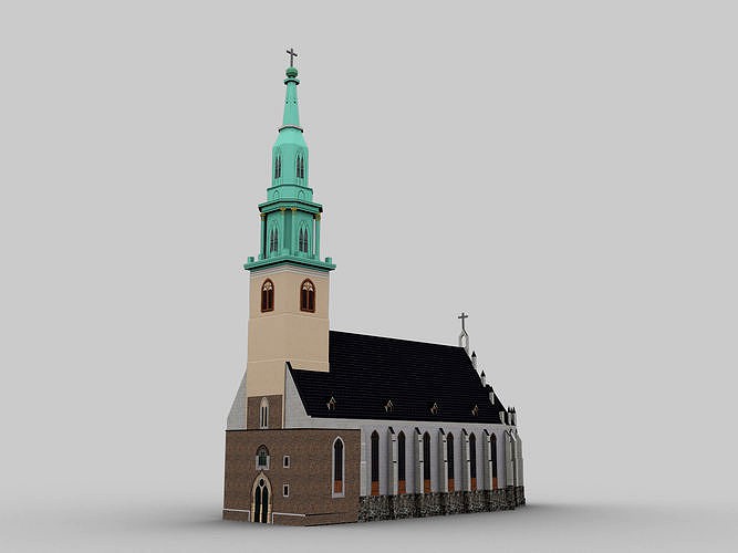 Church lowpoly