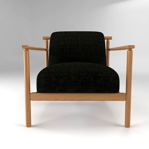 Ojai Upholstered Wood Frame Accent Chair