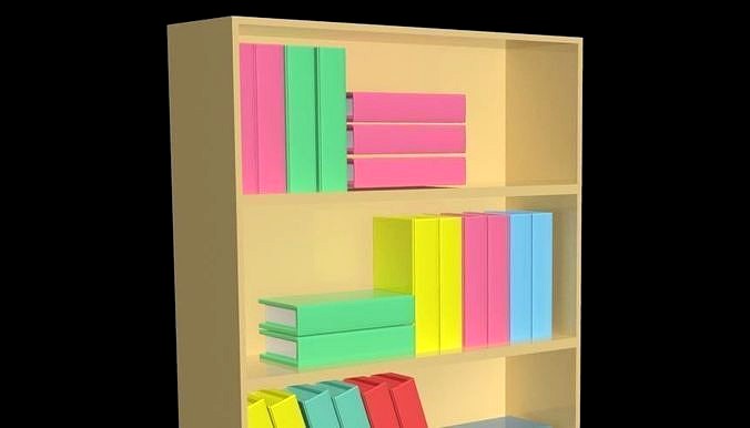 Librero 3D MAX