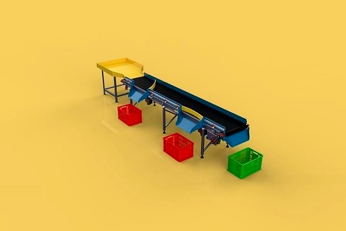 AUTOMATIC SEAFOOD FISH SORTING MACHINE CONVEYOR