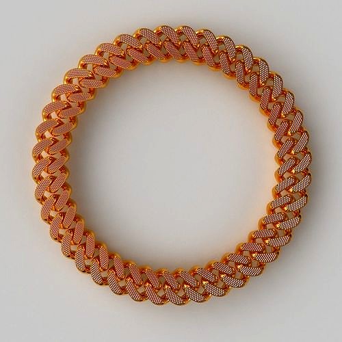 Cuban Link Chain Octane Render