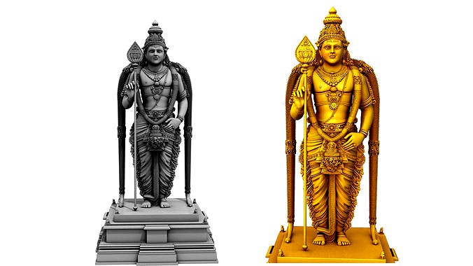 Lord Murugan Statue