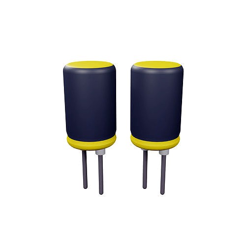 Capacitor 3D Model