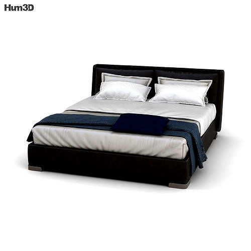 Natuzzi Fenice Bed 3d model
