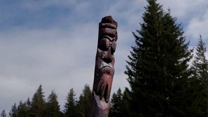 Korean traditional totem Jangseung