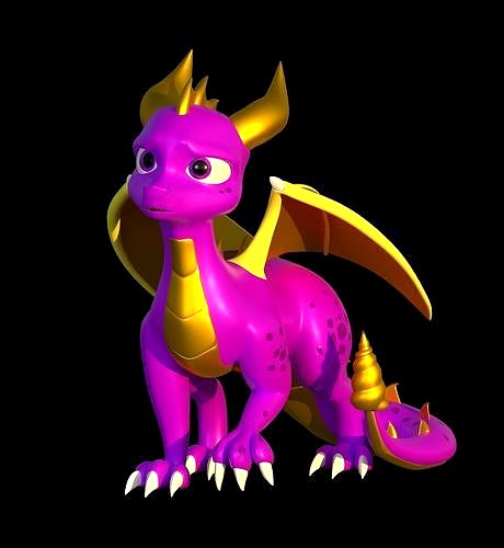 Cute Spyro Model