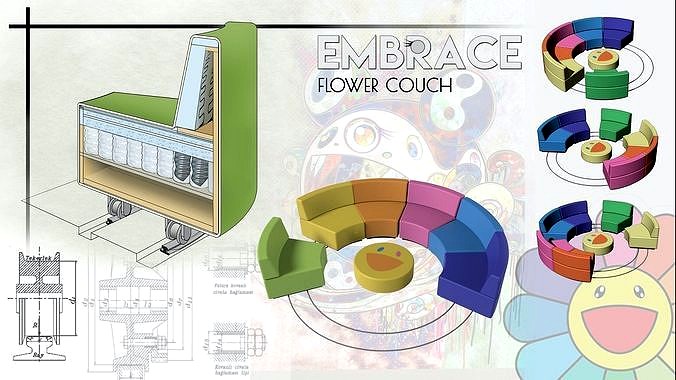 Flower Couch