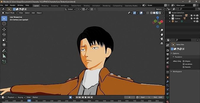 Levi AttackOnTitian