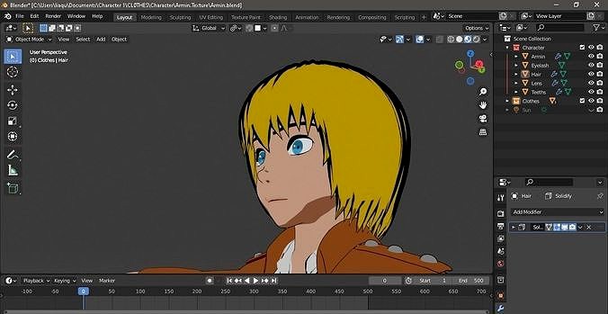 Armin AttackOnTitian