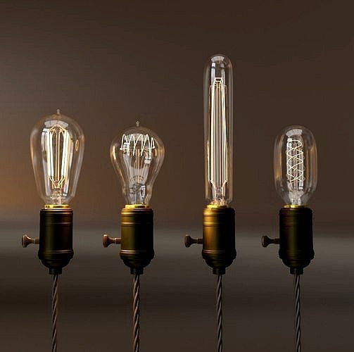 Stylized lamp lamp for 3d visualization of interiors