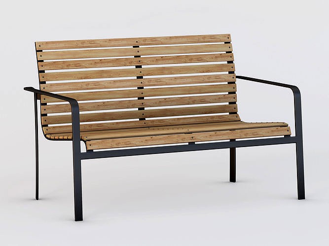 Cane Line Park Bench