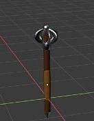 3D mace model