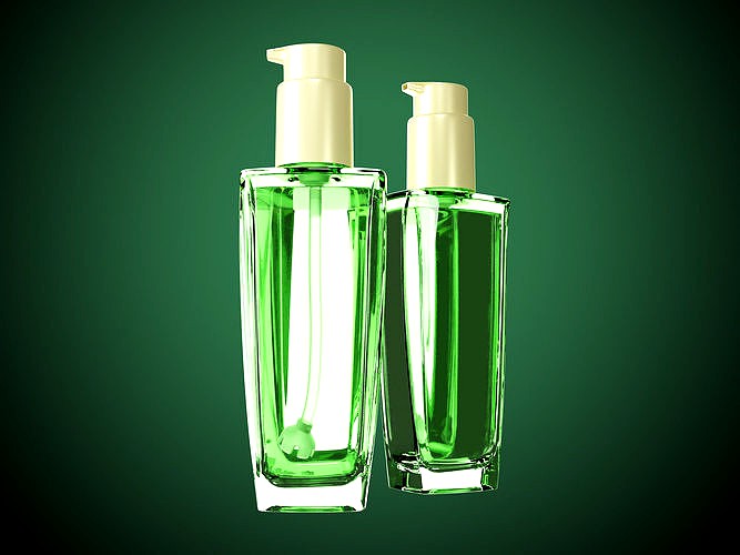 Cosmetic Glass Bottle Loreal Extraordinary Hair Oil 100ml