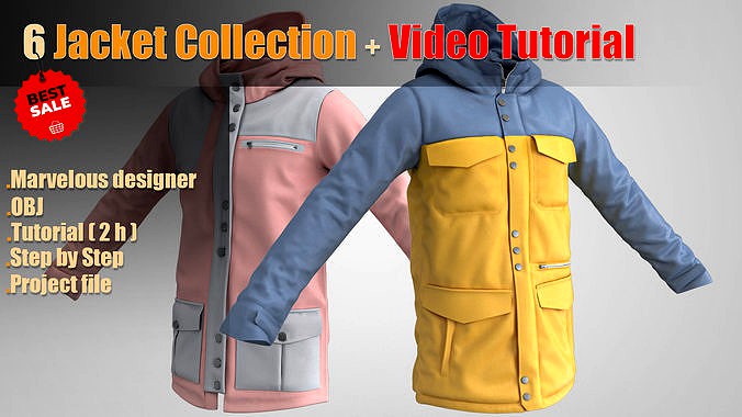 6 Jacket Collection  Video Tutorial