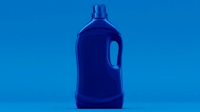 Detergent Bottle 3D model -  Liquid Detergent - Washing Powder