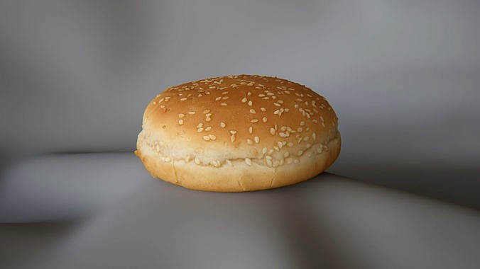 Burger Bun 1 - 3D Scan