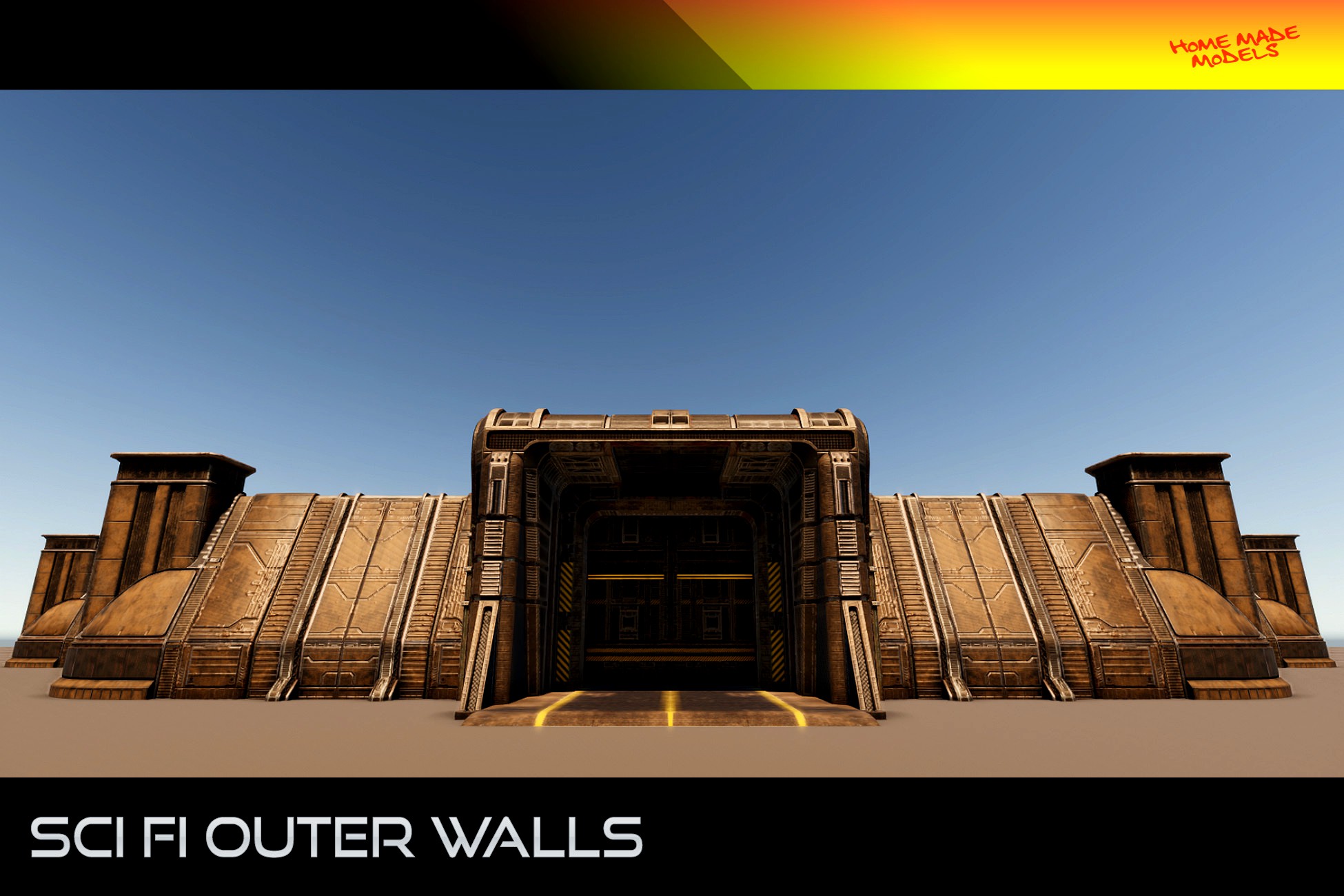 Sci-Fi Outer Walls HDRP