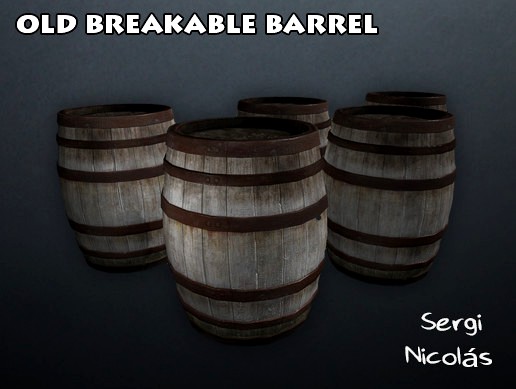 Old Breakable Barrel