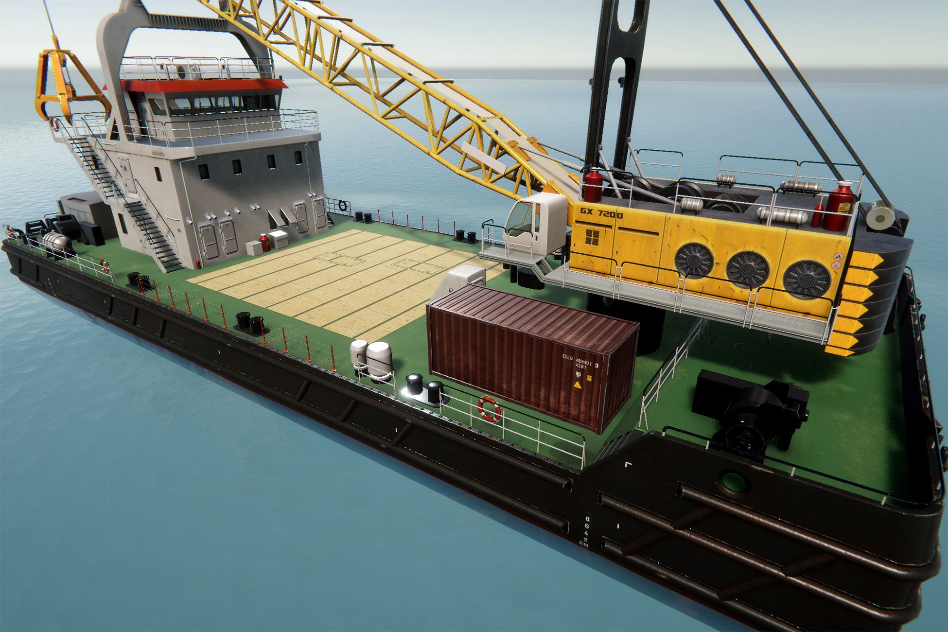 Crane Barge