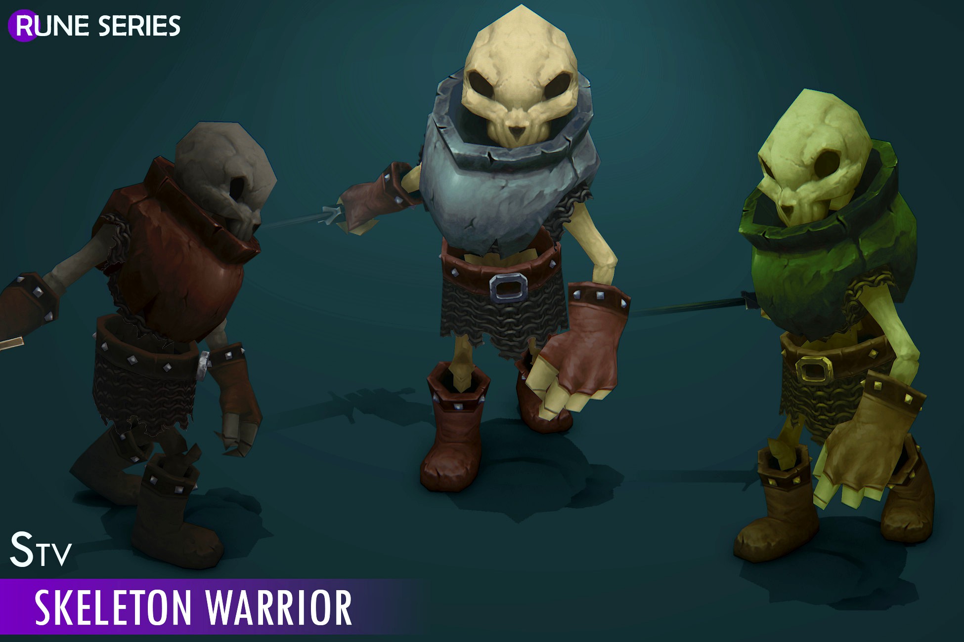 Rune - Skeleton Warrior