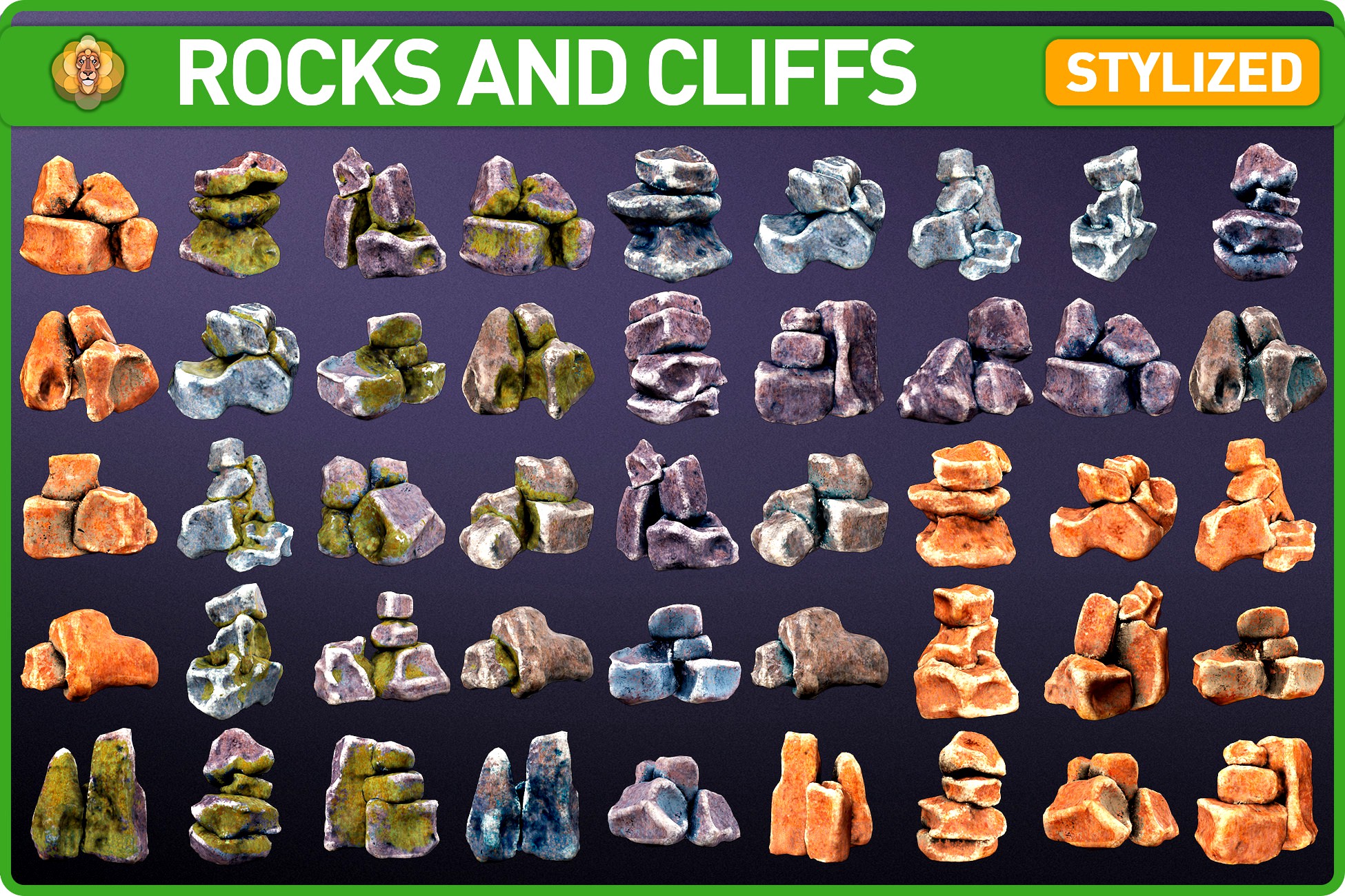 Cliff Rock Bundle