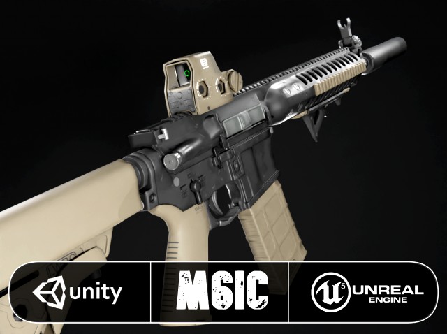 M6IC - PBR and Low-Poly