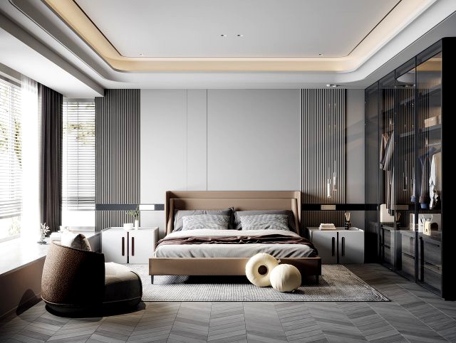 Modern bedroom