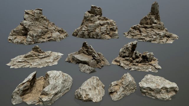 Desert rock set