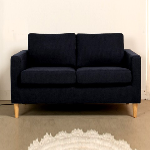 Cafe 2 person fabric sofa