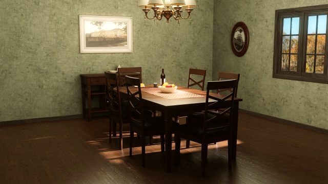 Dining Room Table and Chair