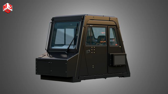 Driving Cabin - 785D Off-Highway Mining Truck