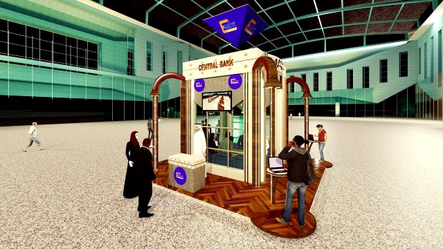 6x6 Banck Exhibition Booth Design