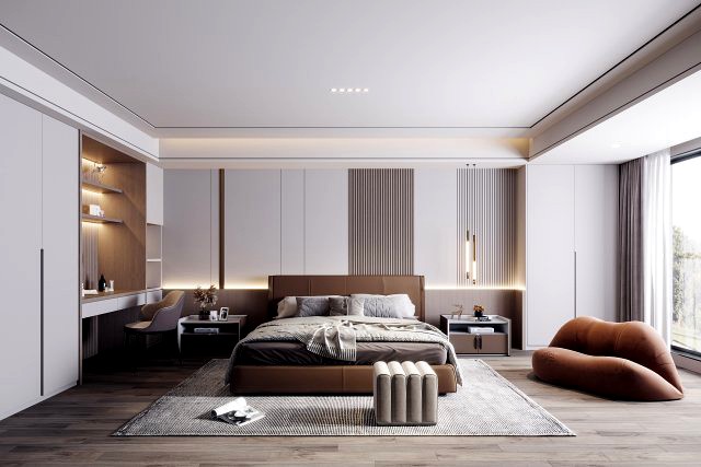 Modern bedroom